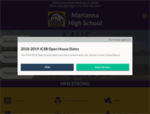 Tablet Screenshot of mhs.jcsb.org